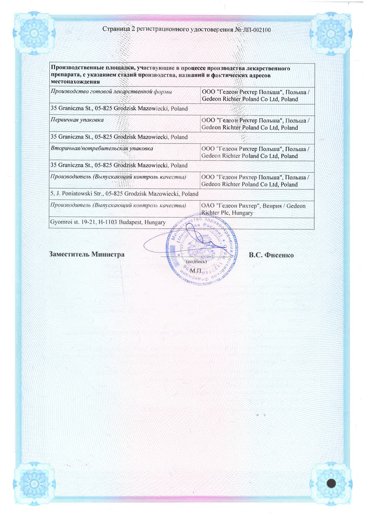 Сертификат на Синглон, таблетки жевательные 5 мг, 28 шт.