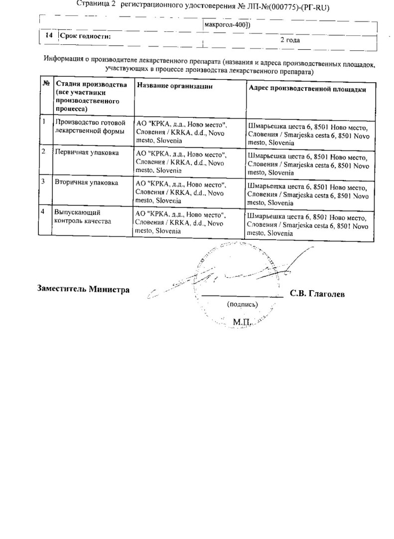 Сертификат на Аторис, таблетки покрытые пленочной оболочкой 40 мг, 90 шт.