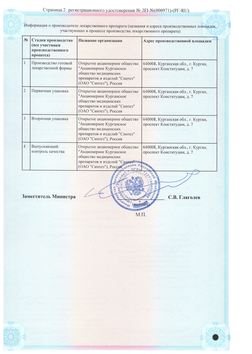 Сертификат на Мелоксикам-Акос, раствор для в/м введения 10 мг/мл, ампулы 1,5 мл, 3 шт.