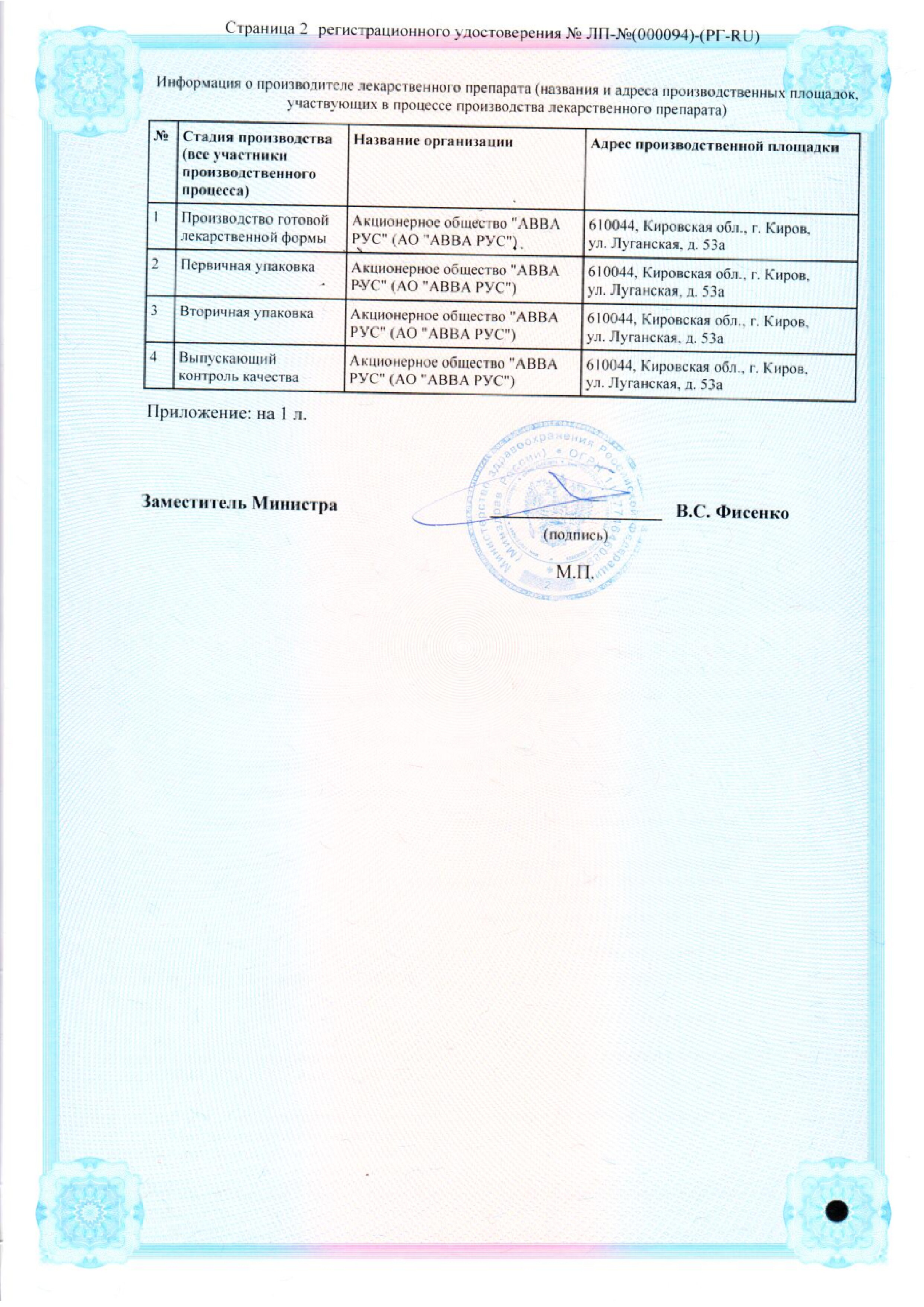 Сертификат на Нимесулид, гранулы для приготовления суспензии 100 мг, 30 шт.