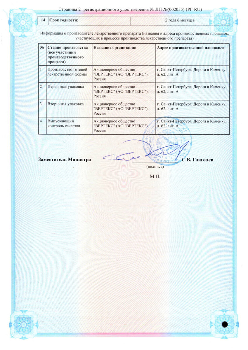 Alt Cert Клиндамицин, крем вагинальный 2% 20 г, 1 шт.