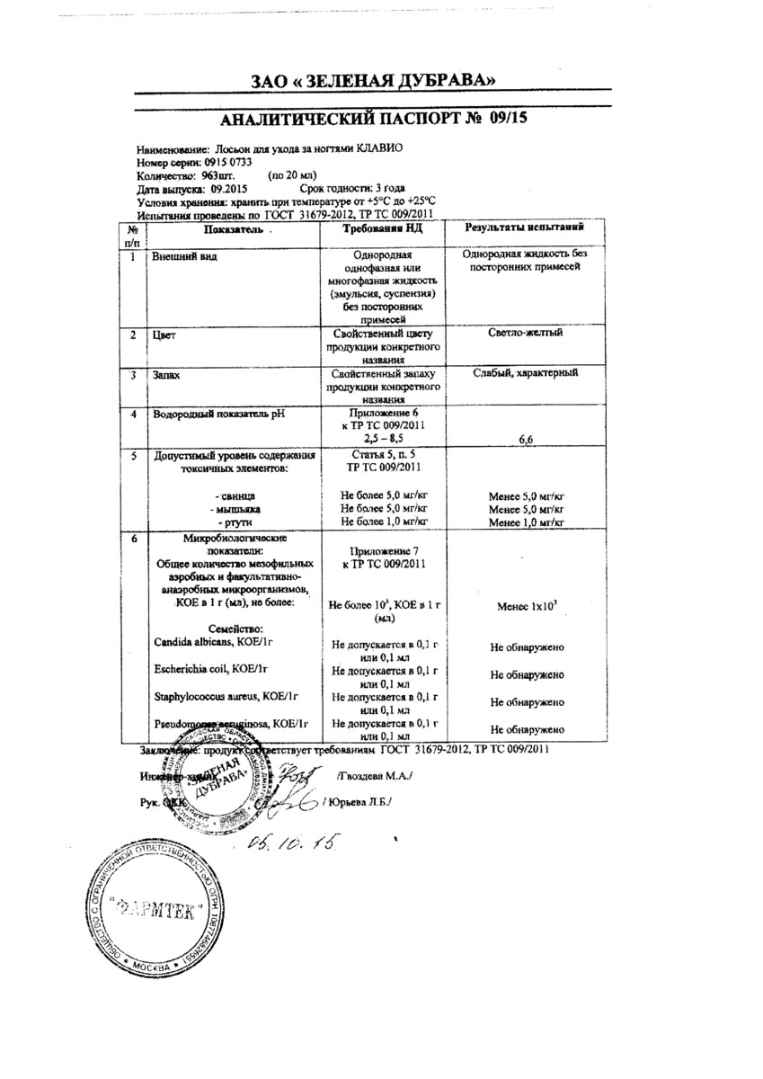 Сертификат на Маникюр и педикюр