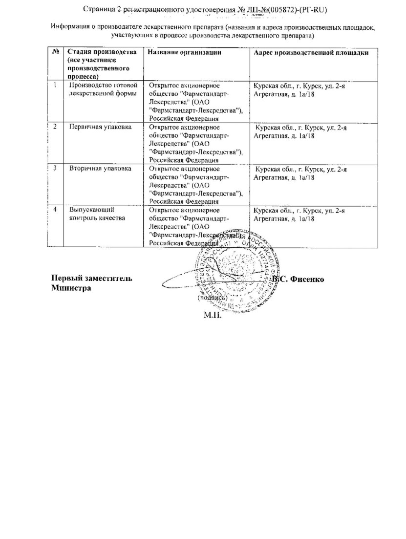 Сертификат на Тромбитал, таблетки в пленочной оболочке 75 мг +15,2 мг, 180 шт.