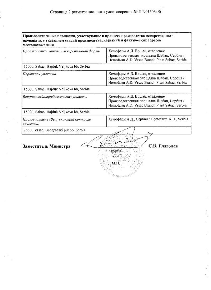 Сертификат на Пантомеколь, мазь для наружного применения 5 %, туба 30 г