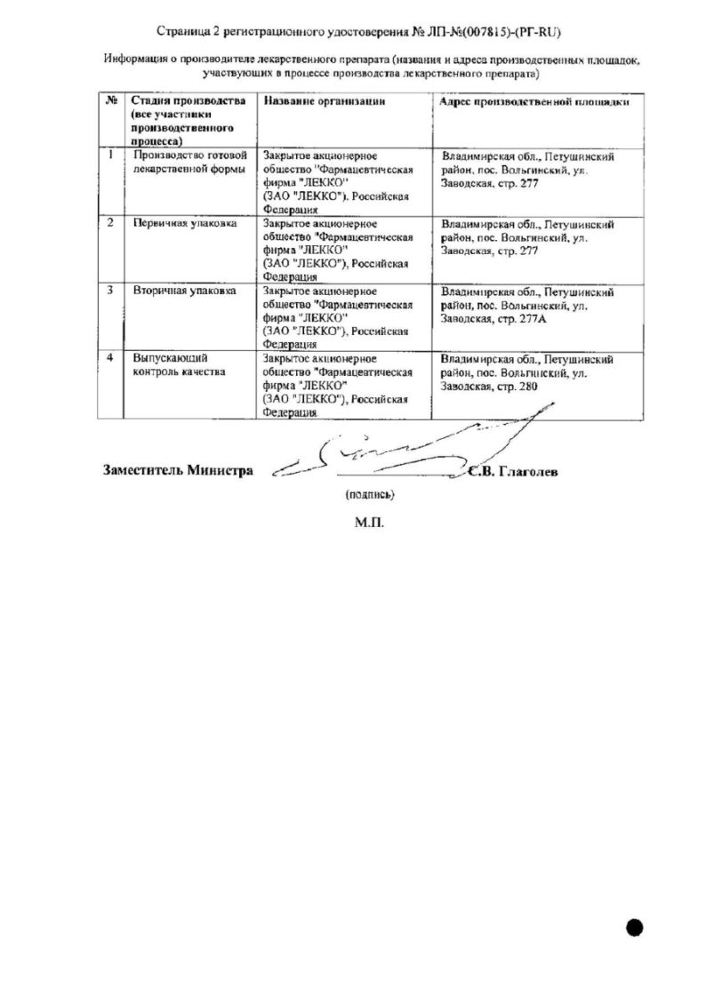 Сертификат на Латанопрост-Оптик, капли глазные 0.005% 5 мл, 1 шт.