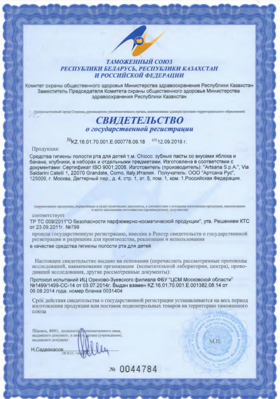 Сертификаты